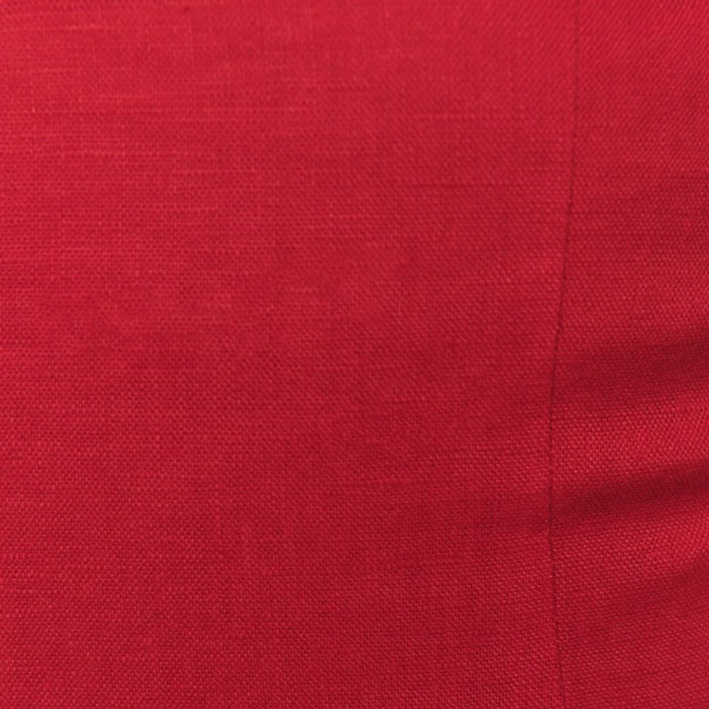 Reformation Isha Linen Dress in Cherry - Picture 6 of 15